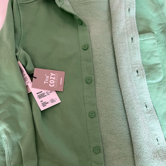 TNA Cozy fleece oversized jacket - Picture 4 of 5